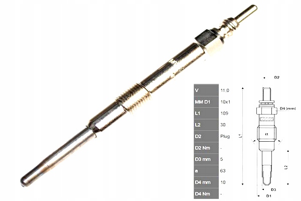 фото №2, Свеча накаливания fiat bravo 07 fast