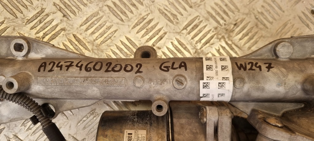 фото №15, Mercedes оригинальный номер a2474602002 w247 gla рулевая рейка трансмиссия рулевая