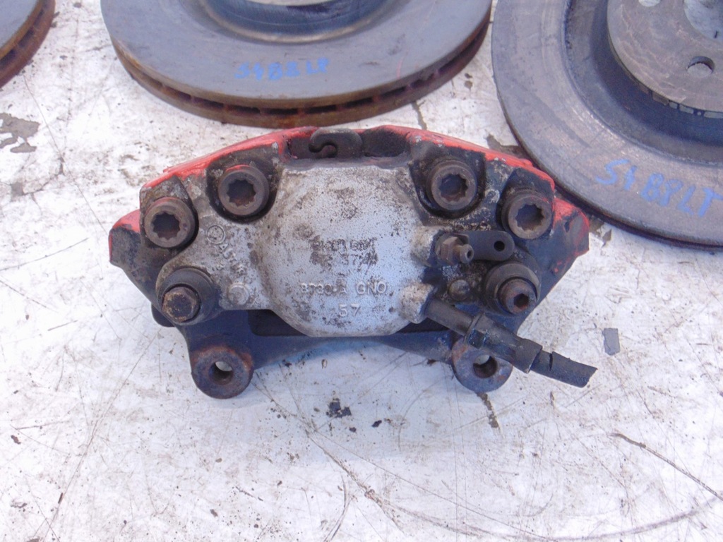 фото №10, Kpl swap тормозные диски суппорты перед передние задняя задние audi s4 s5 b8 3.0 tfsi