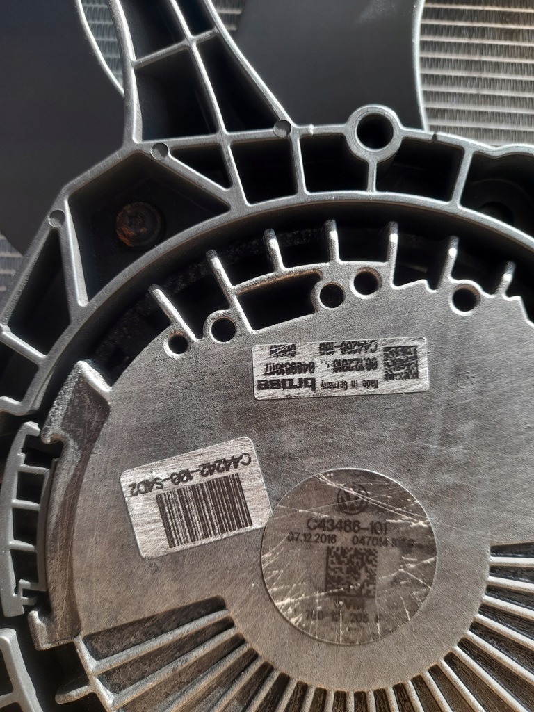 фото №8, Комплект радіатор vw transporter t6 2.0 tdi 7e0121253f 7e0121212b 7e0121205f