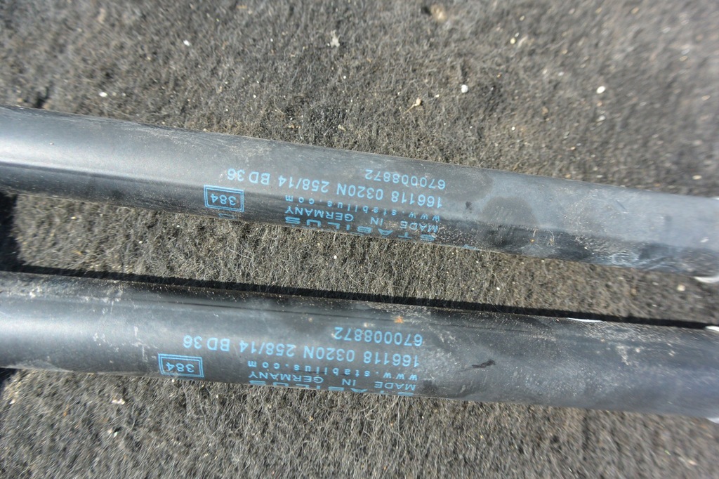 фото №5, Привод амортизатор капот kpl maserati ghibli iii