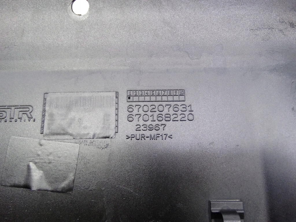 фото №9, Maserati granturismo ii m189 23- спойлер бампера задняя накладка 670207631