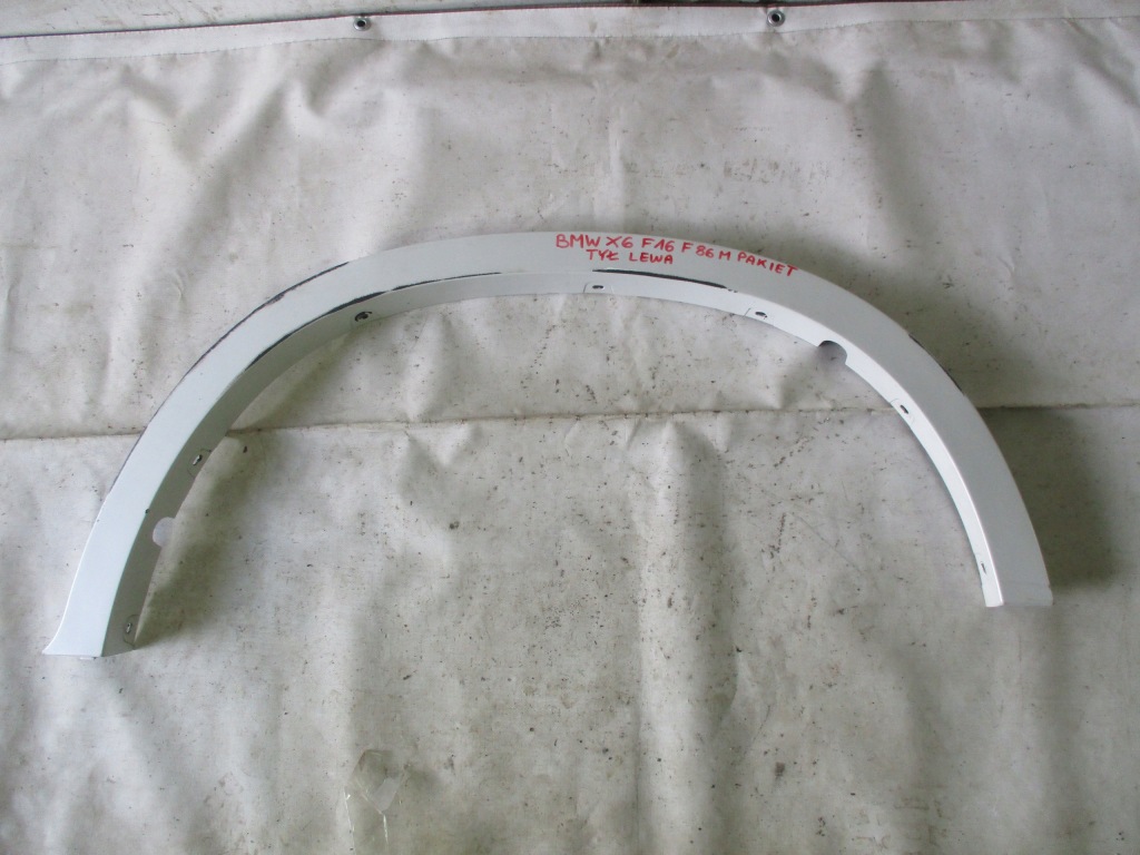 фото №12, Молдинг крыла левый задняя задняя bmw x6 f16 f86 m-pakiet