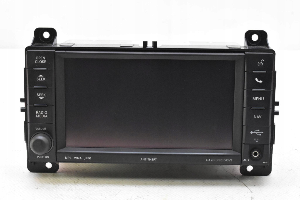 фото №1, Радио радиопроигрыватель cd dvd mp3 aux p05091660ac jeep grand cherokee iv wk2