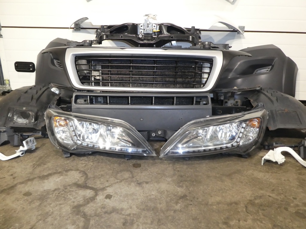 фото №12, Peugeot boxer 2.0 euro 6 перед білий капот комплект