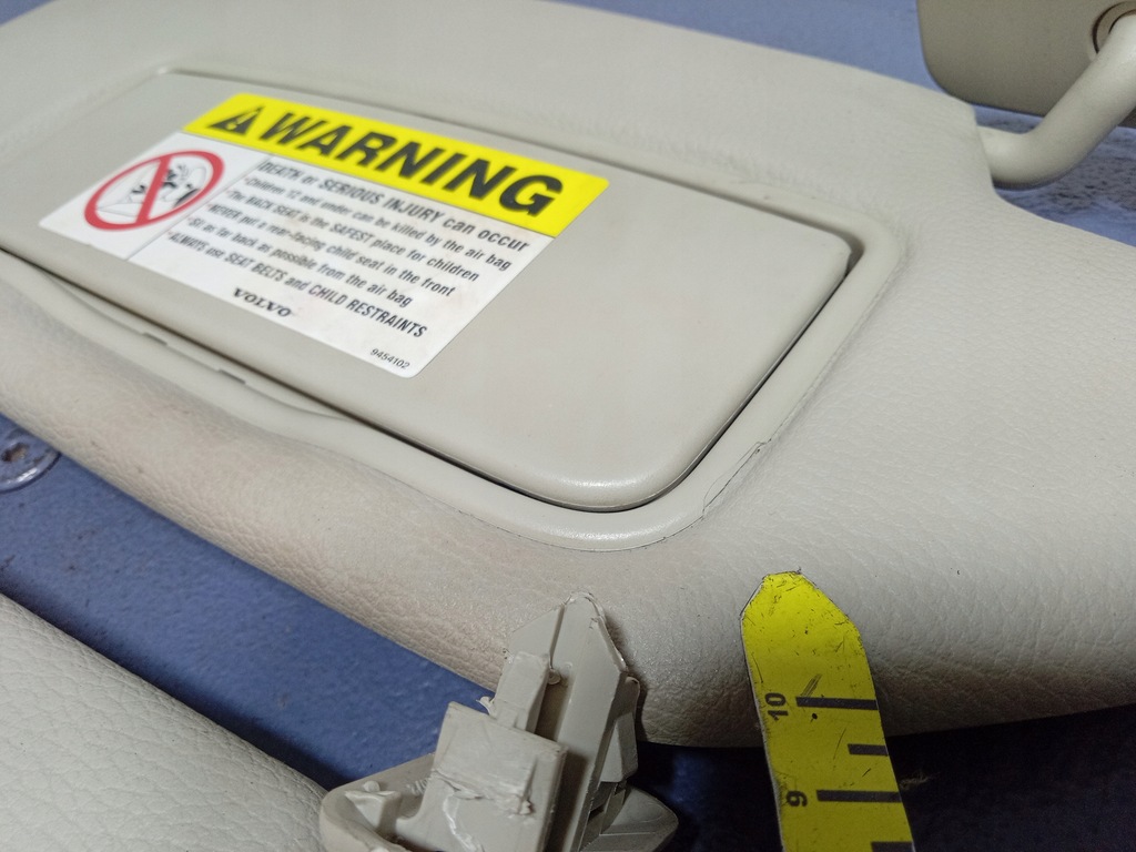 фото №5, Volvo s60 i защита солнцезащитные козырьки комплект