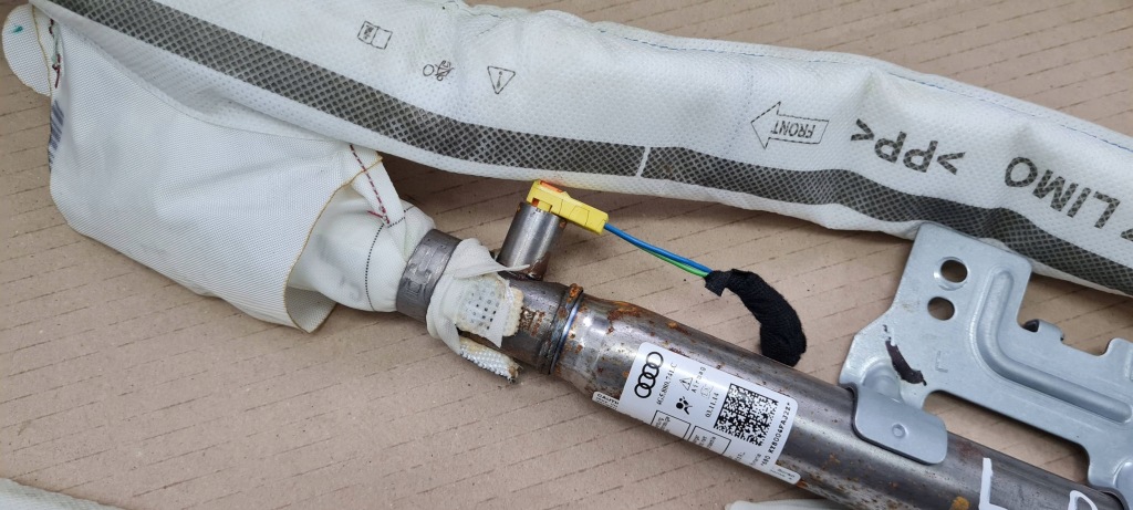 фото №9, A6 c7 4g lift s6 шторка безпеки повітряна подушка безпеки ліва лівий sedan 4g5880741c