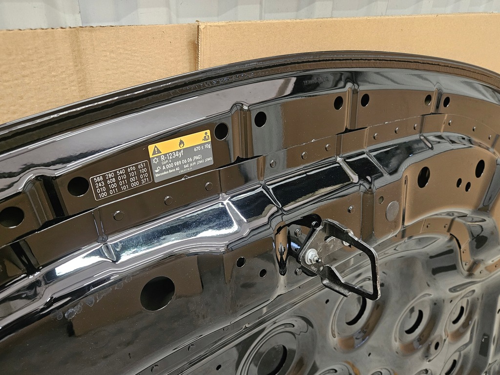 фото №11, Капот перед mercedes eqb w243 x243 696 nachtschwarz комплектная демонтаж !!!