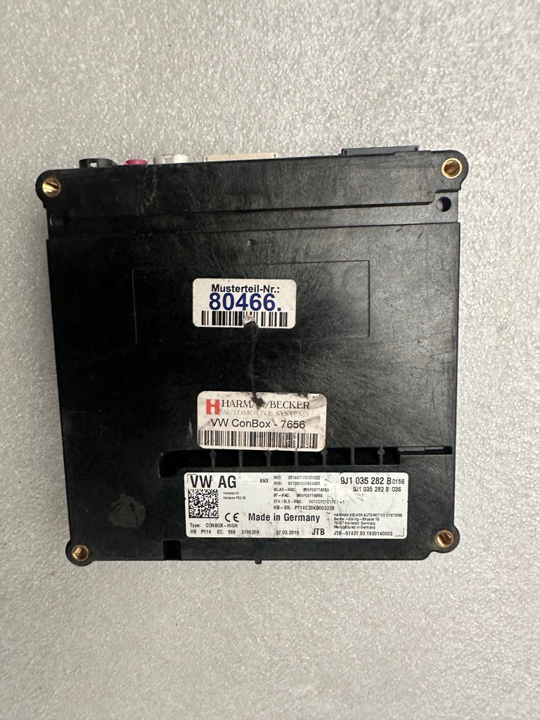 фото №1, ! porsche taycan блок керування модуль sos 9j1035282b !