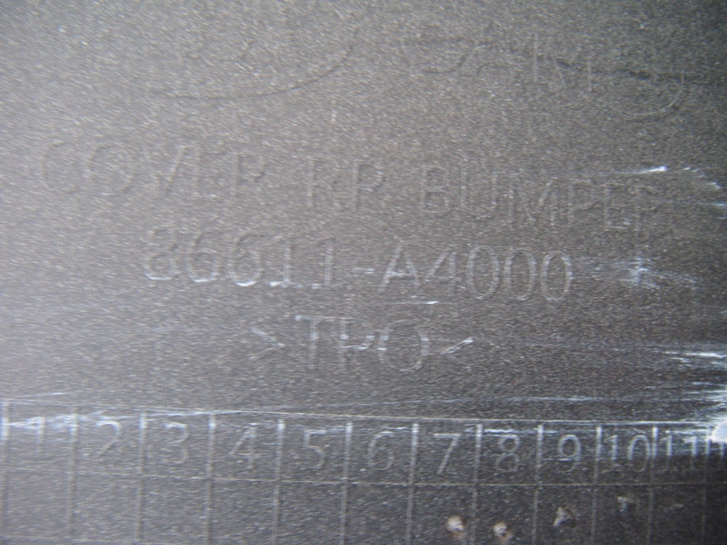 фото №9, Kia carens iv 4 13- бампер задний 86611-a4000