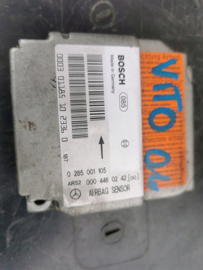 фото №1, Модуль датчик подушек mercedes w638 vito 2001