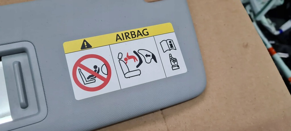 фото №7, A4 b9 8w козырёк защита солнцезащитная левая левый перед 8v5857551t a5 8w