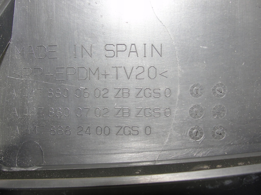 фото №8, Решётка радиатора решётка радиатора mercedes vito w447 lift 2019- a4478800602