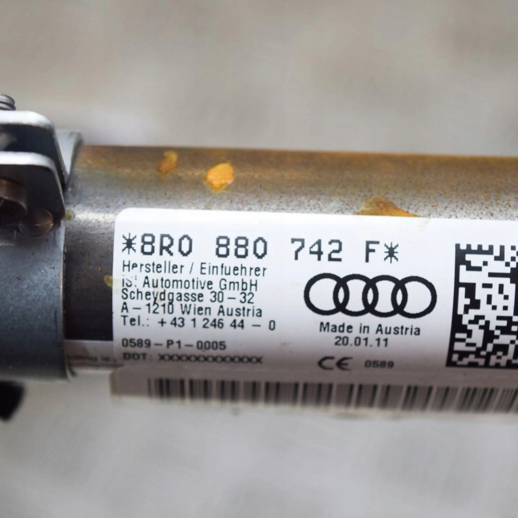 фото №6, Audi q5 sq5 2011 права сторона шторка безпеки подушка безпеки