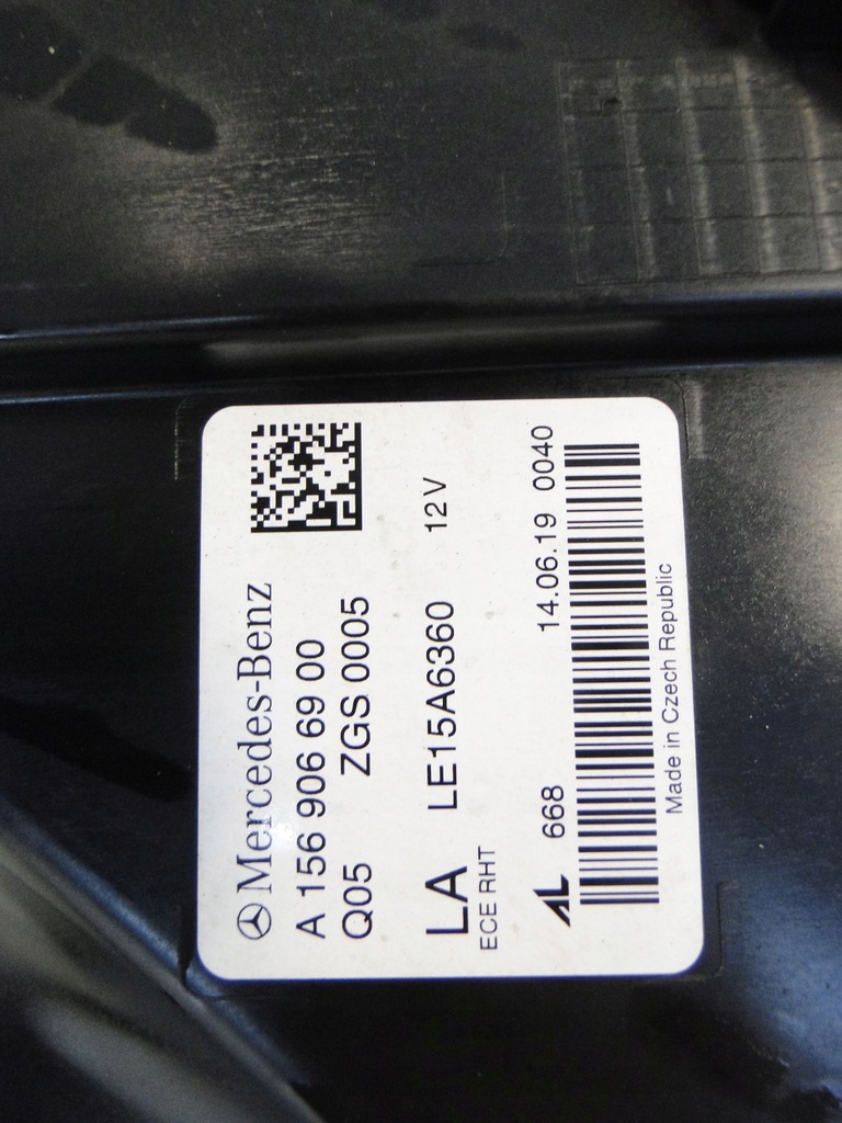 фото №11, Mercedes gla 156 x156 лампа левая led high lift