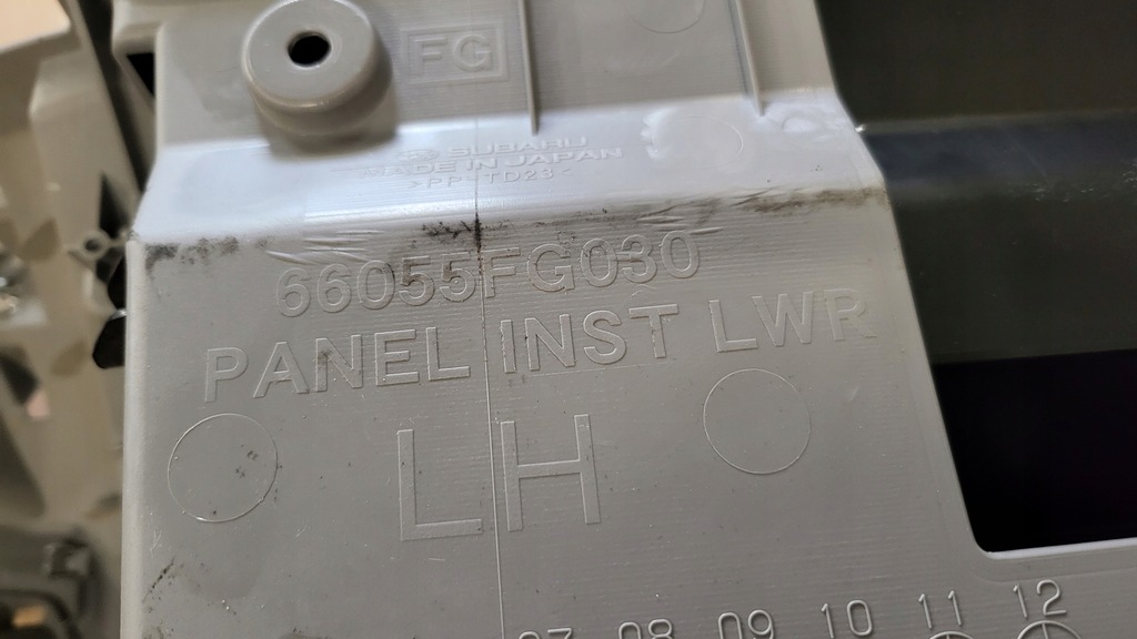 фото №6, Forester iii sh 2008 бардачок панели пассажира 66055fg030