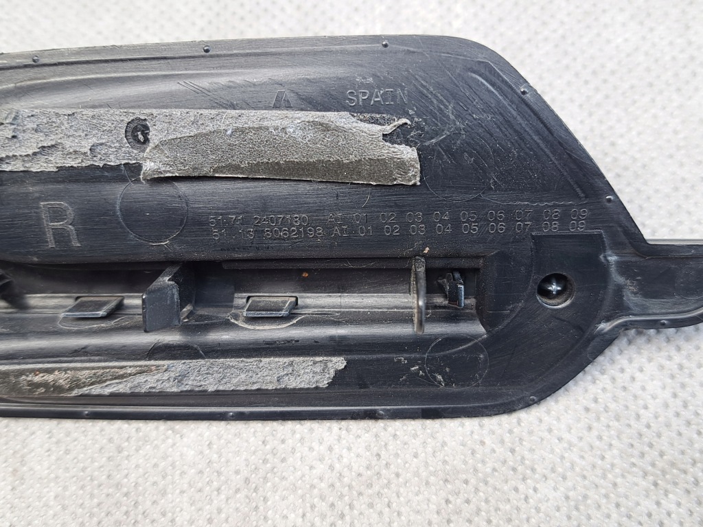 Молдинг крыла правый перед bmw m2 f87 2407180 Цена