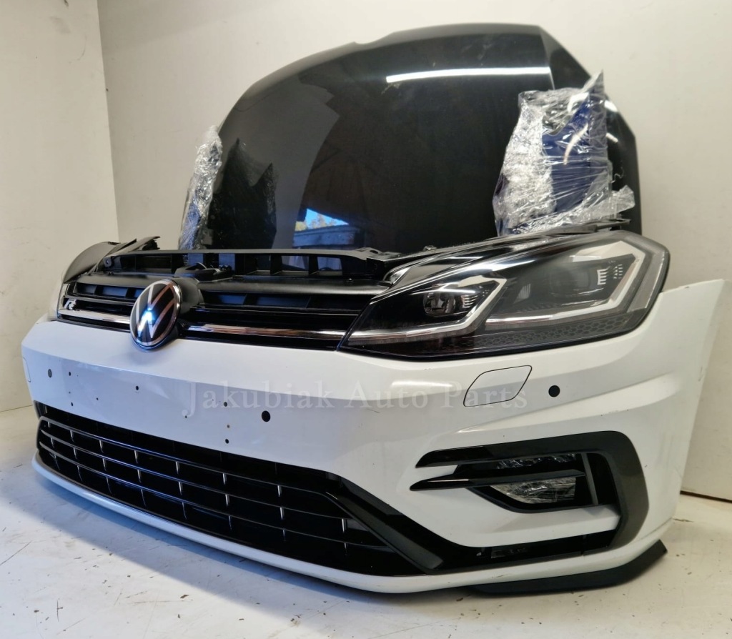 фото №3, Golf vii r-model бампер капот лампа full led pas передний kompletny перед