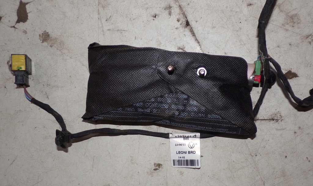 фото №3, Подушка подушка безопасности сиденье правая renault clio iii lift