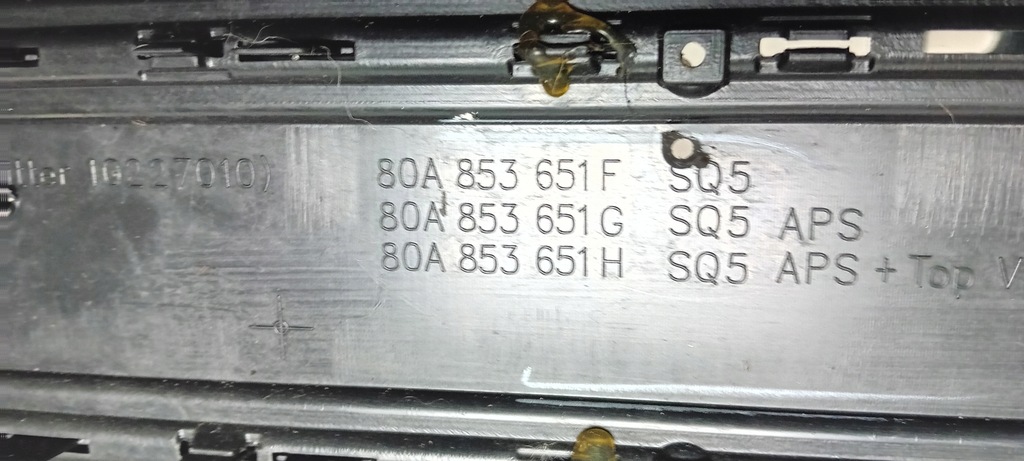 фото №5, Audi sq5 q5 80a решітка радіатора решітка радіатора бампера black