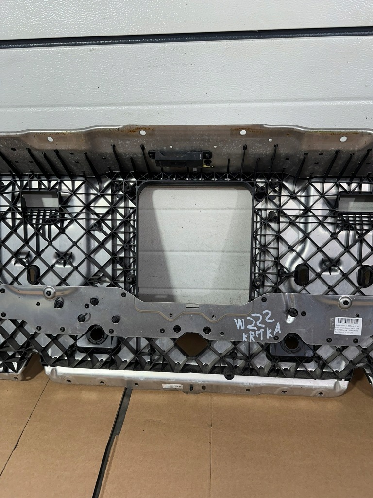 фото №6, Стена перегородочная задняя, задняя, защита mercedes s klasa w222 короткий