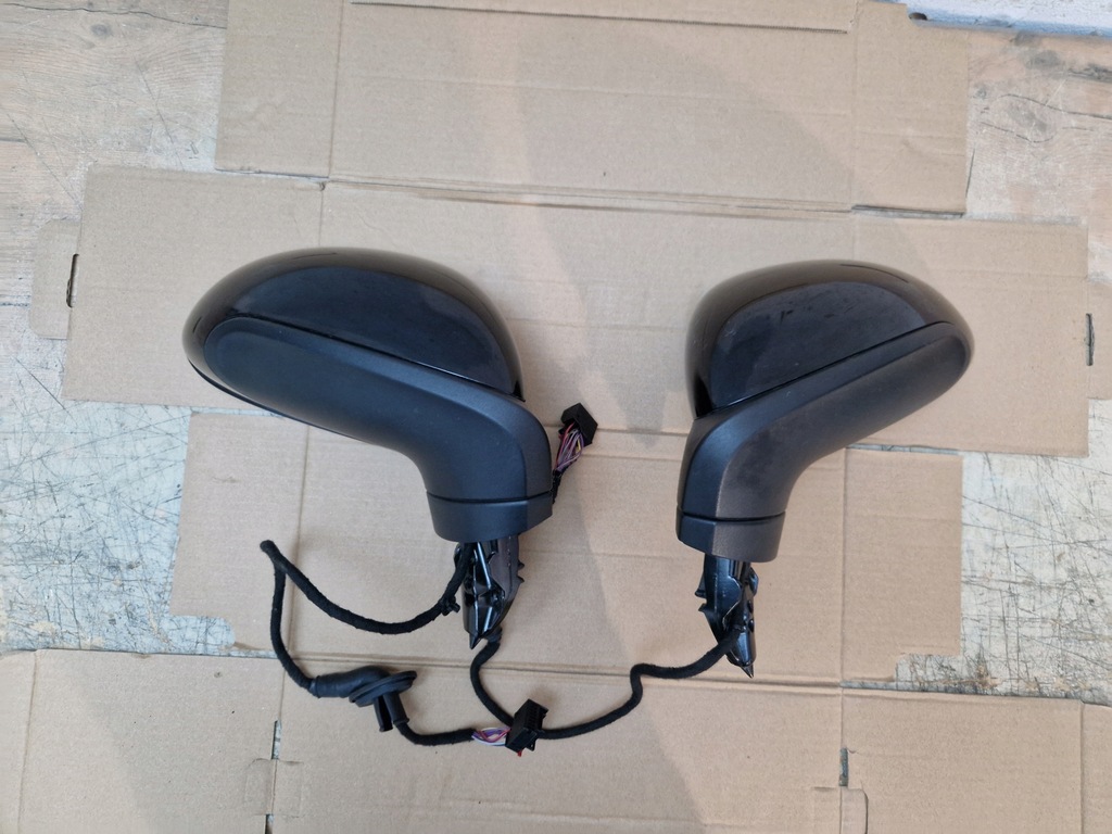 фото №7, Porsche 911 991 991.2 дзеркало 11pin europa праве повний чорні lc9x c9x