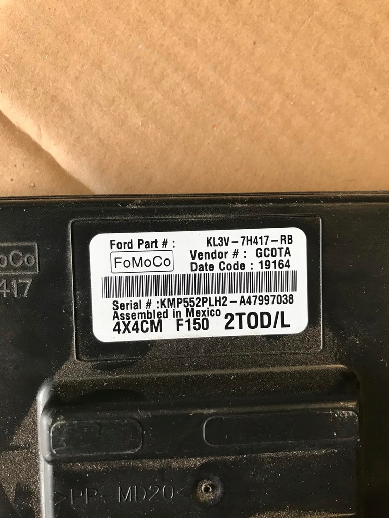 фото №2, Ford f150 raptor 2017-2020 блок управления модуль приводов