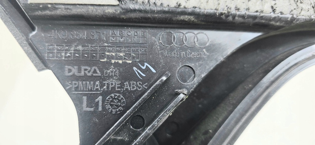 фото №11, Audi a6 c8 4k9 молдинг кришки права 4k9854872 оригінал