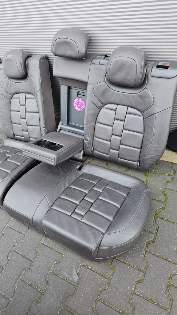 фото №8, Citroen ds5 сидіння сидіння заднє сидіння шкіра обшивки комплект lift