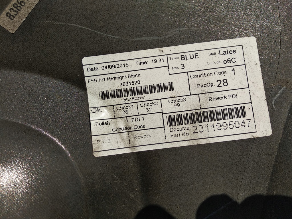 фото №9, Mini cooper one f55 f56 бампер перед передній