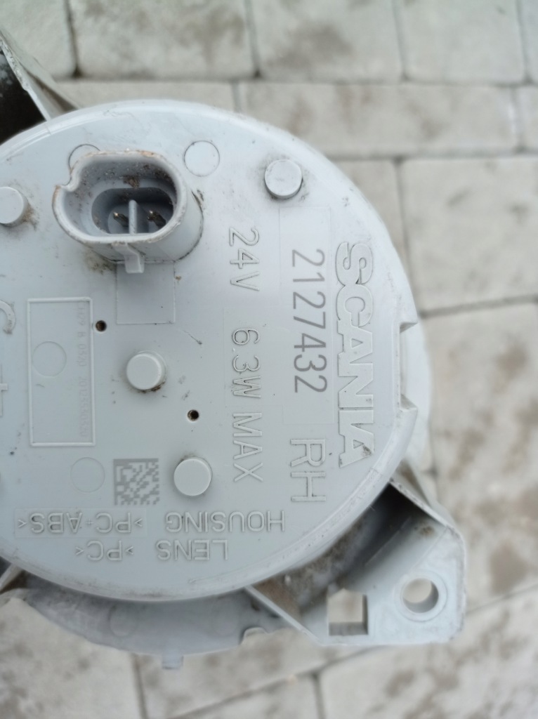 фото №3, Правый противотуманная фара led scania r свет do движение dzienn