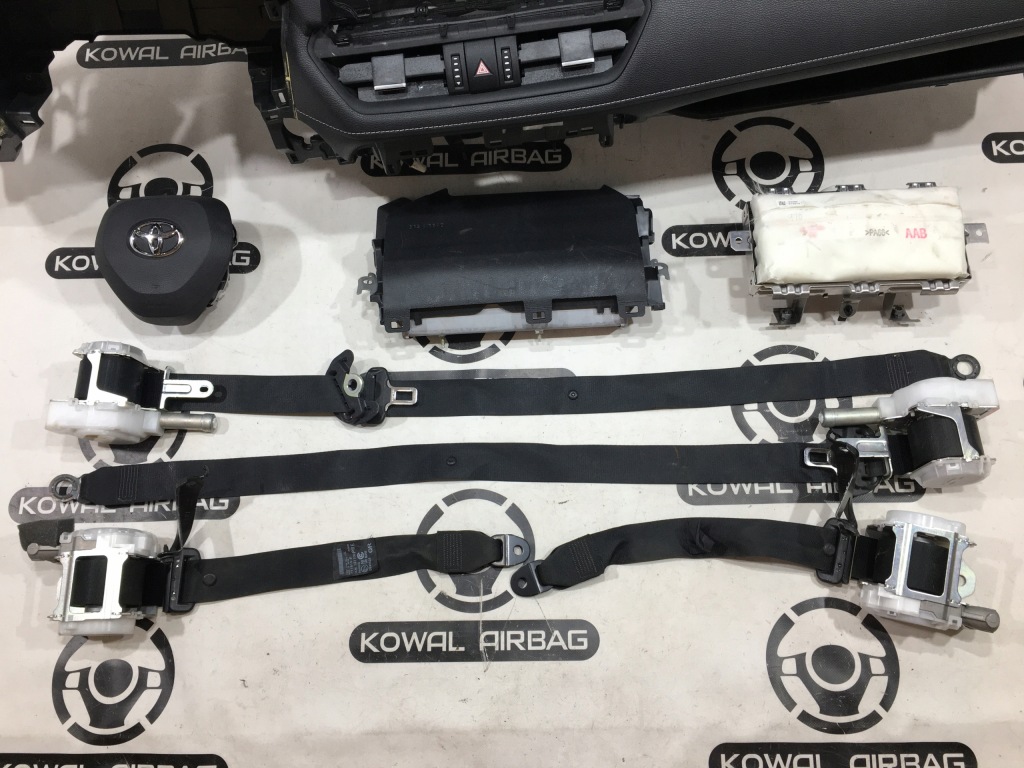 фото №9, Toyota rav4 v 5 приборная панель панель  подушка безопасности подушки безопасности ремни оригинал демонтаж