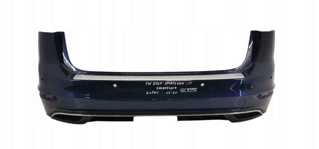 фото №12, Vw golf sportsvan 2017-20 бампер задний задняя 510807421h 6xpdc