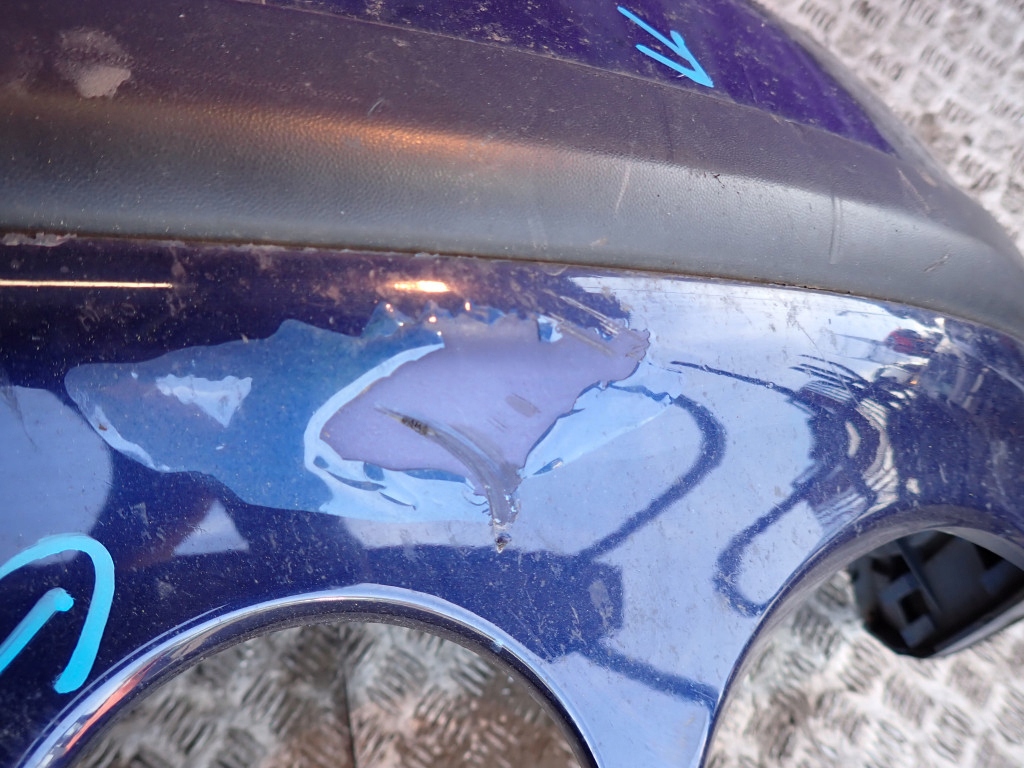 фото №8, Vw polo iv 9n 01-05 бампер перед передний 6q0807221 lb5n