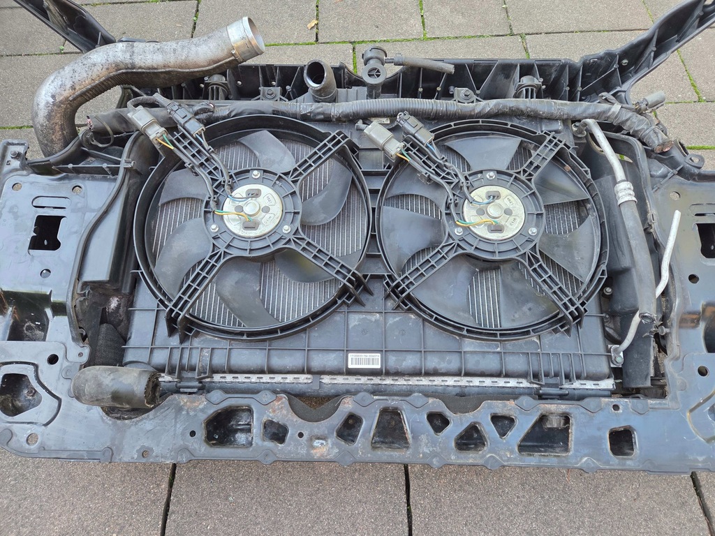 фото №14, Koleos i 2.0dci pas передний балка радиатор вентилятор комплект 08-2016