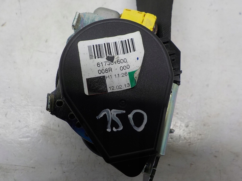 фото №15, Fiat punto evo pas безопасности натяжитель 3d правый перед передний