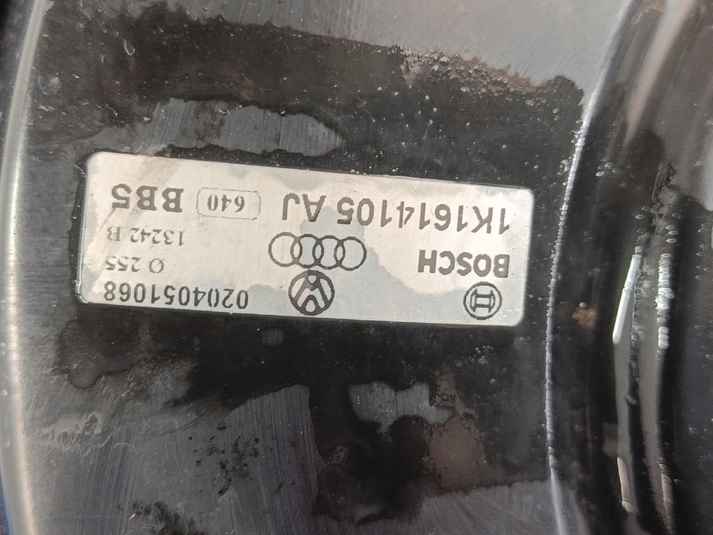 фото №5, Seat altea 04-09 1.6 8v підсилювач гальм гальмівні 1k1614105aj bosch