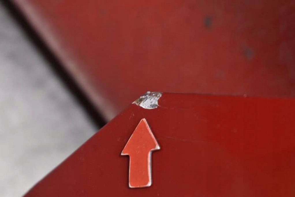 фото №7, Капот крышка двигателя czerwona mitsubishi colt 6 vi z30 02-09