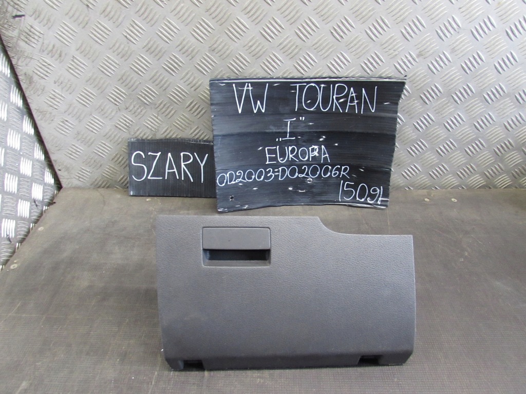 фото №1, Бардачок пасажира szary 1t1857919 vw touran 03-06 r.