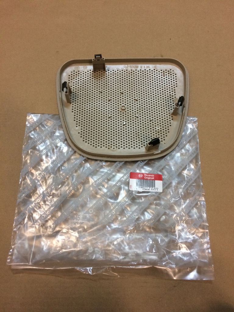 фото №3, Alfa romeo 166 решітка накладка динаміка tl beż