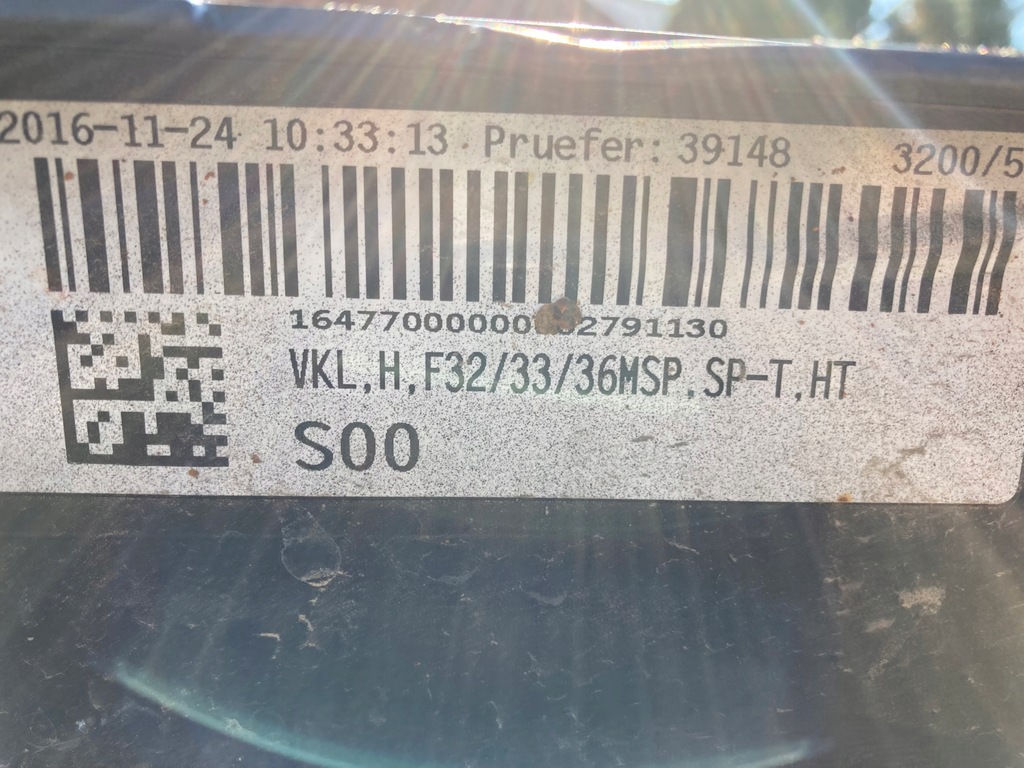 фото №12, Бампер задняя задний bmw 4 f32 f33 f36 m-pakiet 13-20