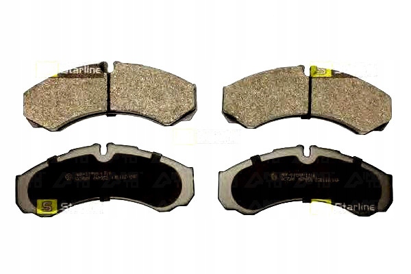 фото №1, Starline гальмівні колодки гальмівні iveco daily iii 29 l 9 v