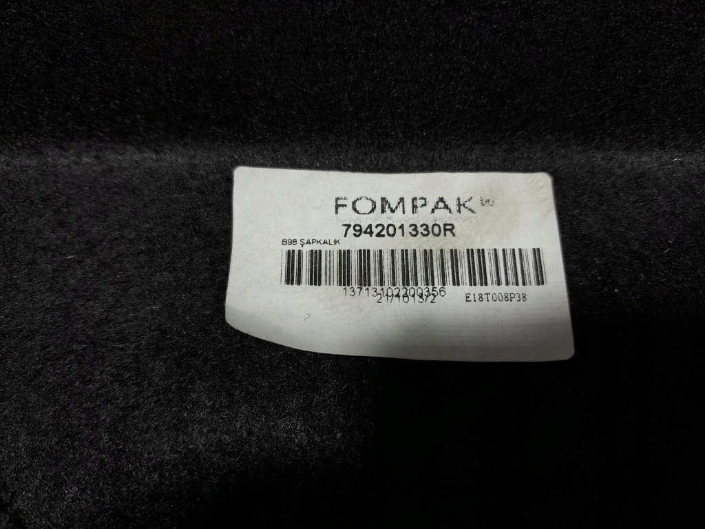 Renault clio iv полиця багажника 794201330r в Україні