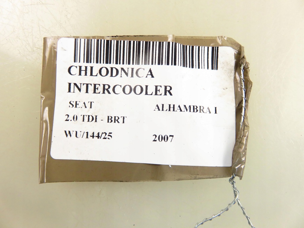 фото №10, Интеркулер seat alhambra 2.0 tdi 7m3145804 3m219l440aa