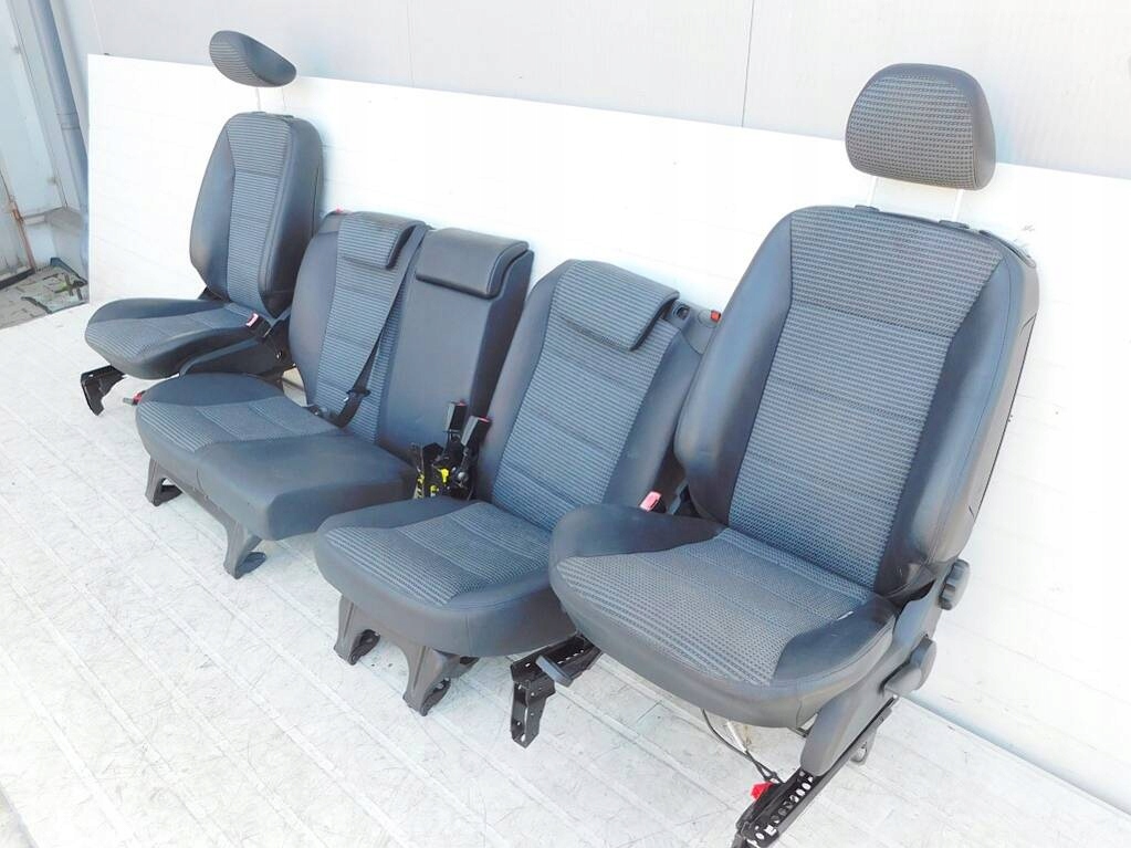 фото №3, Mercedes a w169 3d салон сиденья заднее сиденье kpl