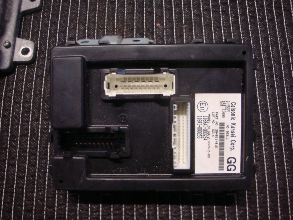 фото №5, Набір стартовий бортовий комп'ютер nissan micra iv k13 1.2 10-16