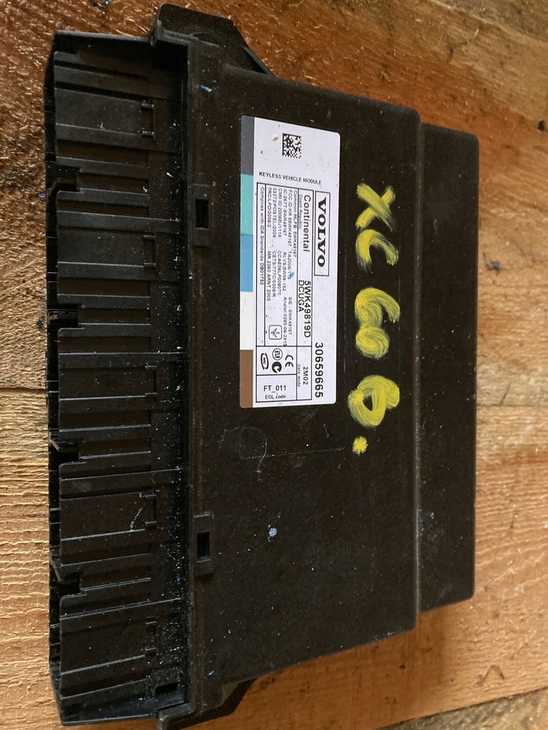 фото №1, Модуль keyless volvo xc60 30659665