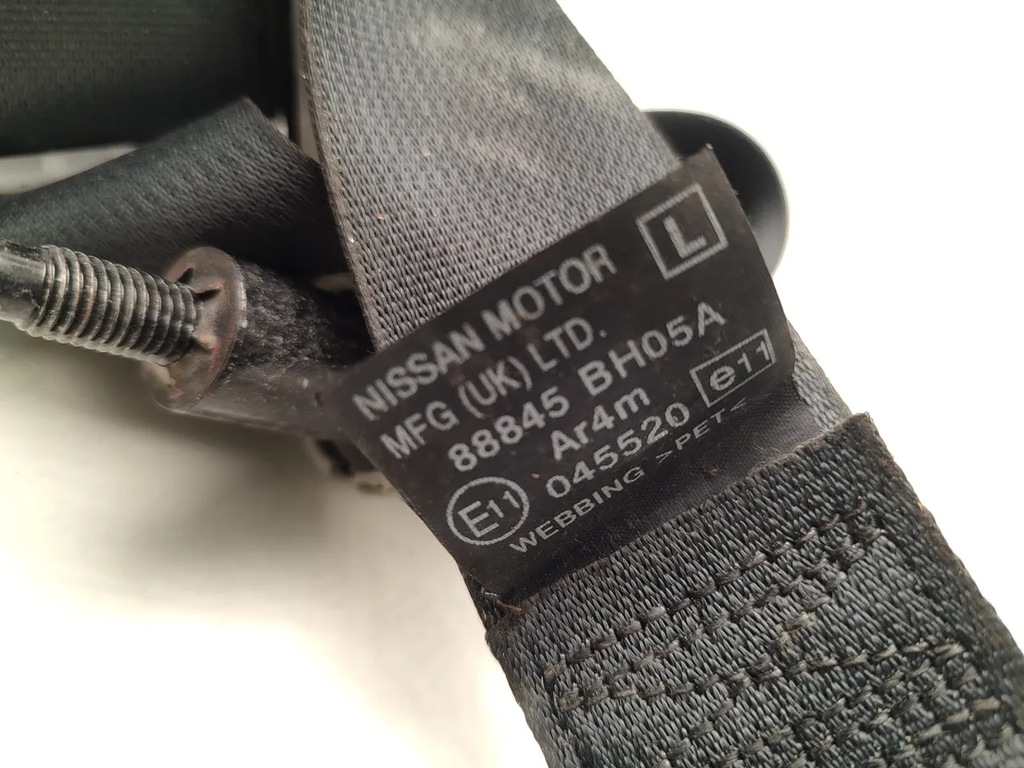 фото №7, Nissan note pas безпеки сидіння заднього задня лівий 2013 mpv 4/5dr 1.6