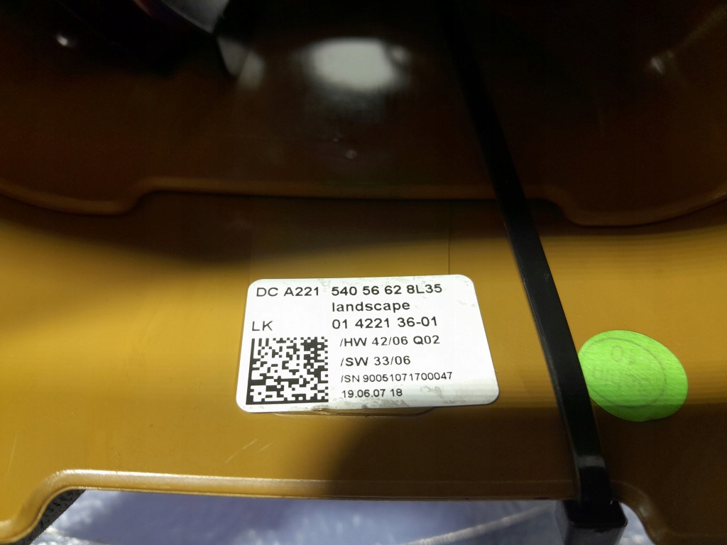 фото №7, Mercedes s w221 перемикач комбінований стрічка перемикачі a1714640518