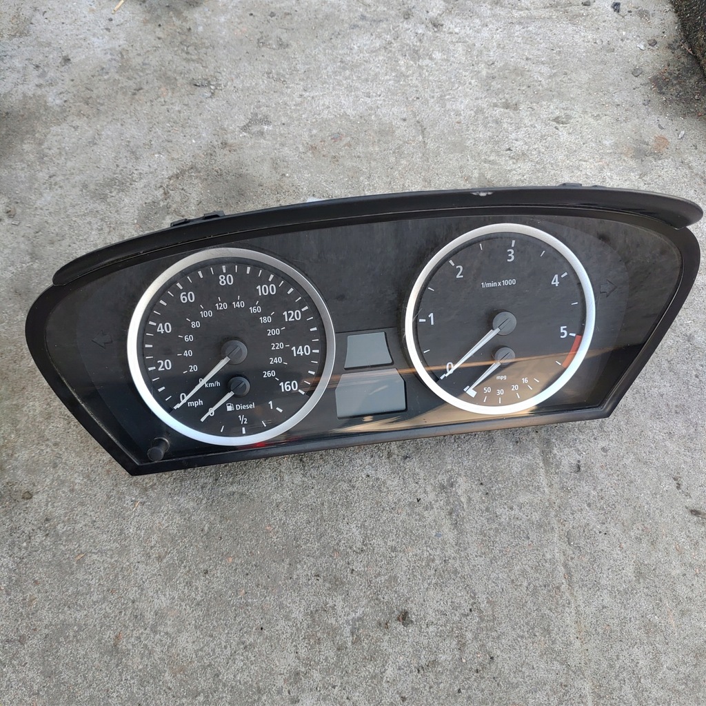 фото №6, Bmw e60 e61 лічильник прилади дизель